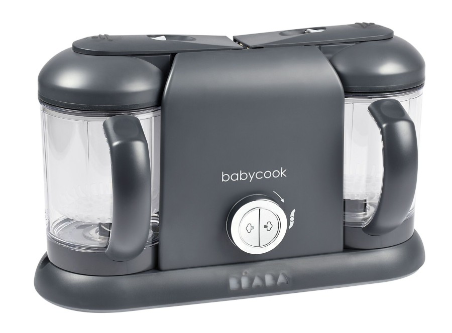 Babycook® En Accessoires BEABA | Babycook Duo® Babyvoedingmaker Dark Grey