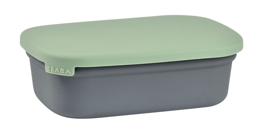 Baby'S Maaltijd BEABA | Keramische Lunchbox Mineral / Sage Green