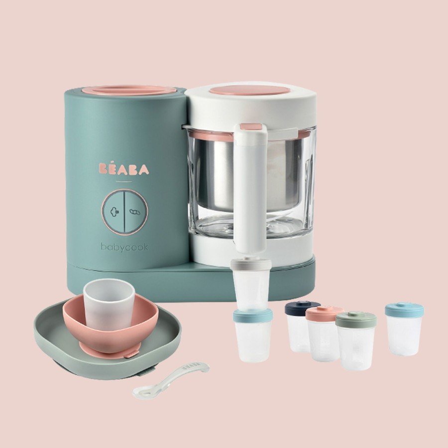 Babycook® En Accessoires BEABA | Babycook Neo® Set - First Meals Eucalyptus