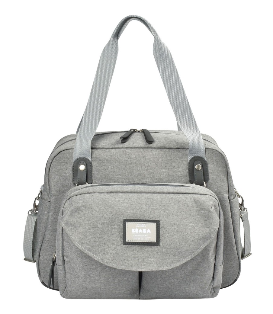 Baby'S Uitstapjes BEABA | Verzorgingstas Geneve Ii Heather Grey