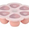 Baby'S Maaltijd BEABA | Siliconen Multiporties Silicone 6 X 150 Ml Old Pink