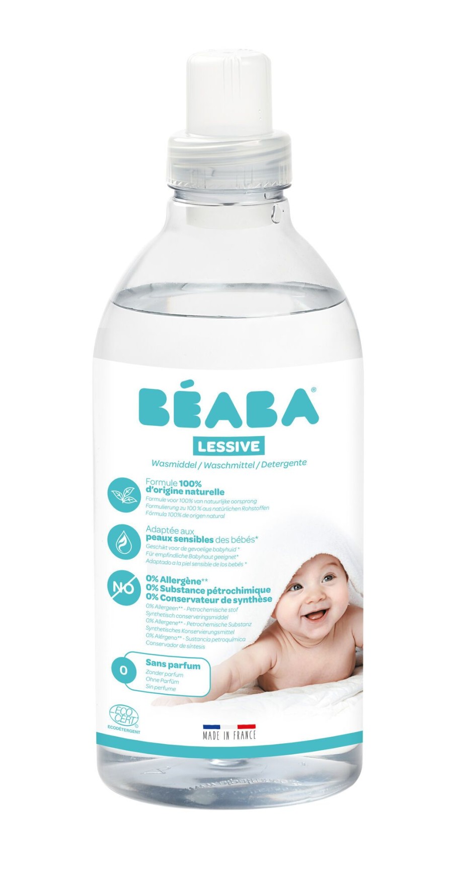 Baby'S Hygiene BEABA | Parfumvrij Wasmiddel - 1L