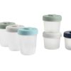 Baby'S Maaltijd BEABA | Set 2E Leeftijd 8 Clipporties - (4 X 150 Ml + 4 X 250 Ml)
