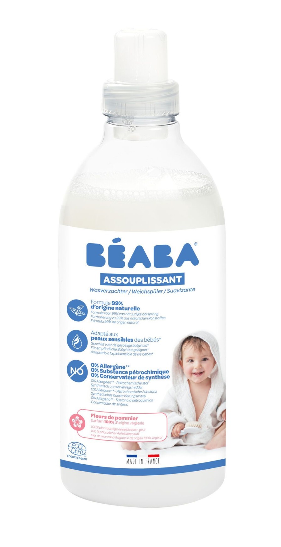 Baby'S Hygiene BEABA | Wasverzachter Appelbloesem - 1L