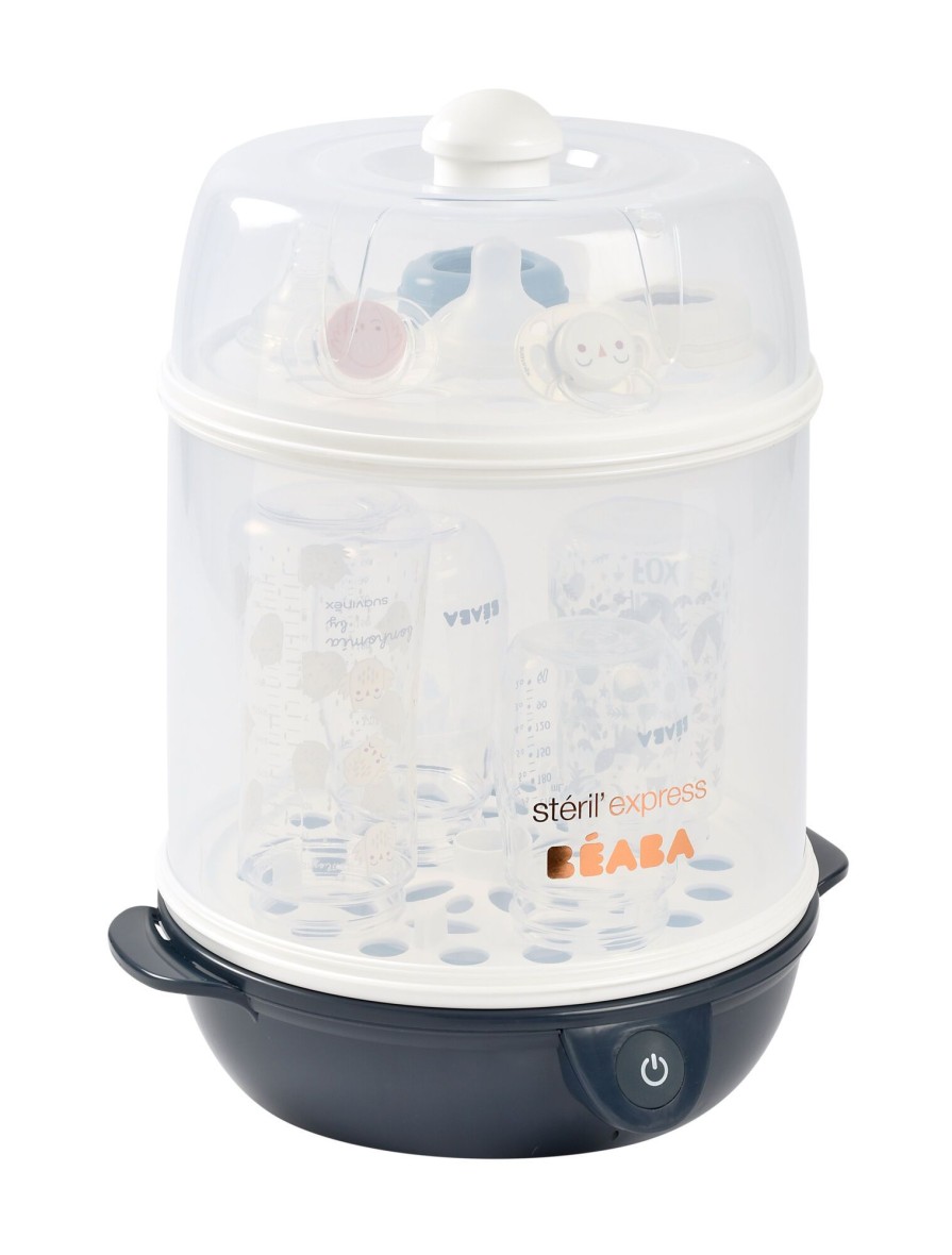 Baby'S Maaltijd BEABA | Steril Express Evolutieve Sterilisator Night-Blue