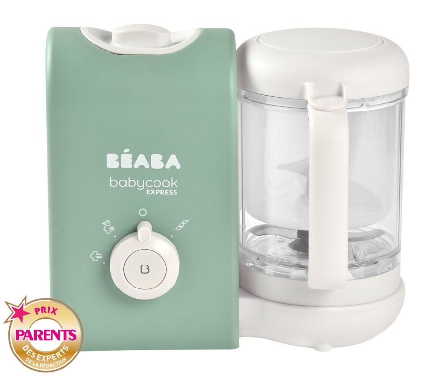 Babycook® En Accessoires BEABA | Babycook Express® Babyvoedingmaker Sage Green