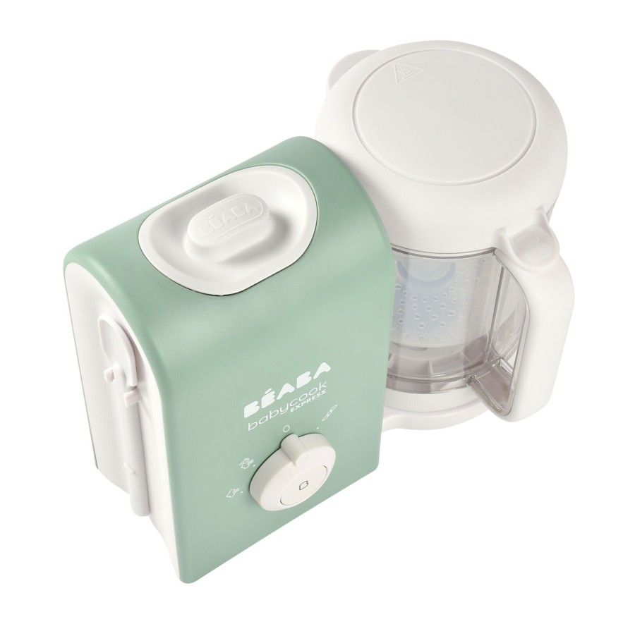 Babycook® En Accessoires BEABA | Babycook Express® Babyvoedingmaker Sage Green