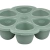 Baby'S Maaltijd BEABA | Siliconen Multiporties Silicone 6X90Ml Sage Green