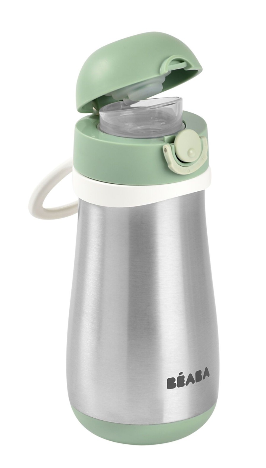 Baby'S Maaltijd BEABA | Roestvrijstalen Fles 350 Ml Sage Green