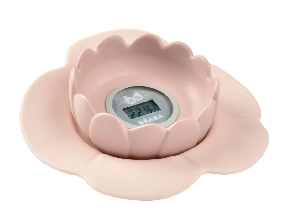 Baby'S Hygiene BEABA | Lotus Badthermometer Old Pink