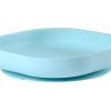 Baby'S Maaltijd BEABA | Siliconen Bord Met Zuignap Light Blue