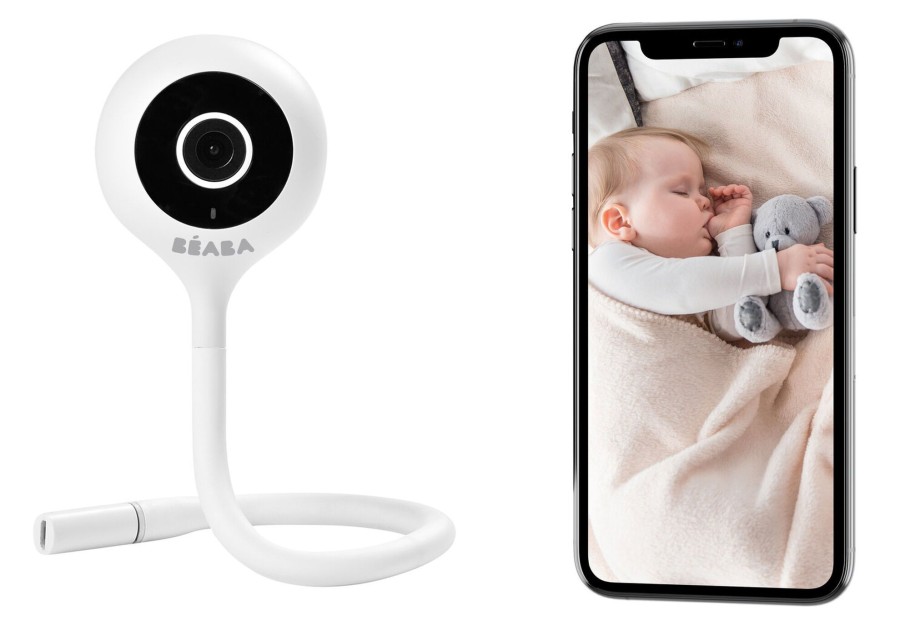 Babykamer BEABA | Zen Connect Video-Babyfoon White