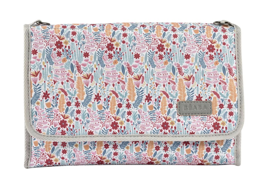 Baby'S Hygiene BEABA | Luiertas Geneve Mirage Grey/Floral