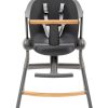 Baby'S Maaltijd BEABA | Up & Down Hoge Kinderstoel Dark Grey