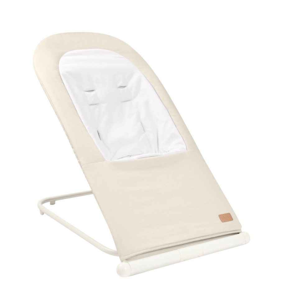 Wipstoeltje En Accessoires BEABA | Baby Ligstoel Eazy Relax Greige