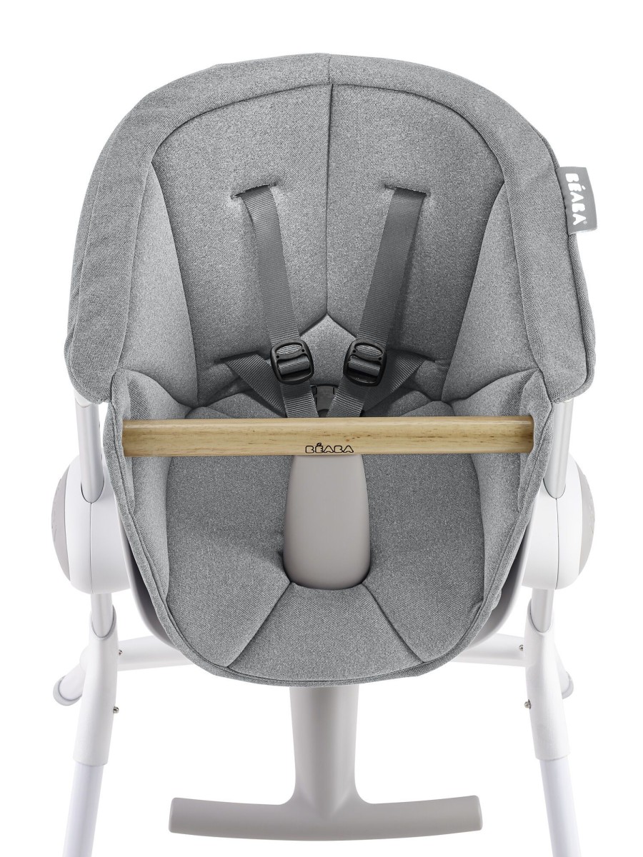 Baby'S Maaltijd BEABA | Zitkussen Voor Up & Down Hoge Kinderstoel Grey