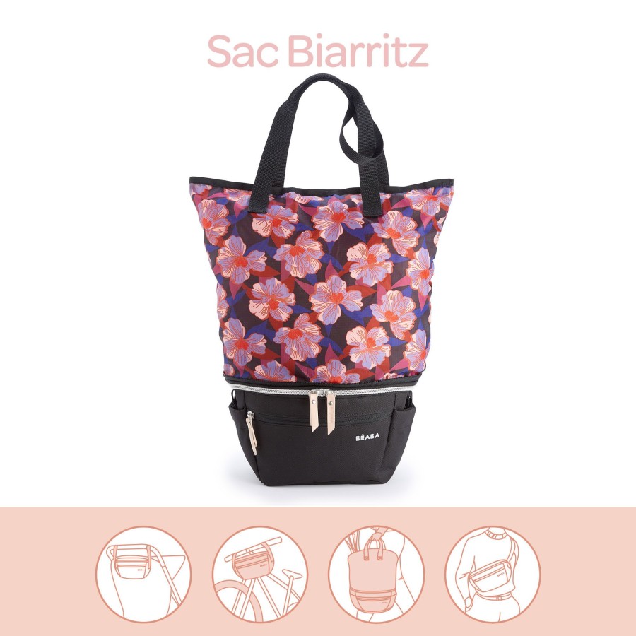 Baby'S Uitstapjes BEABA | Tas Biarritz Black