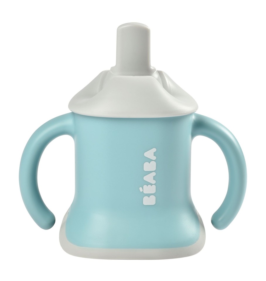 Baby'S Maaltijd BEABA | Evoluclip 3-In-1 Beker Airy Green